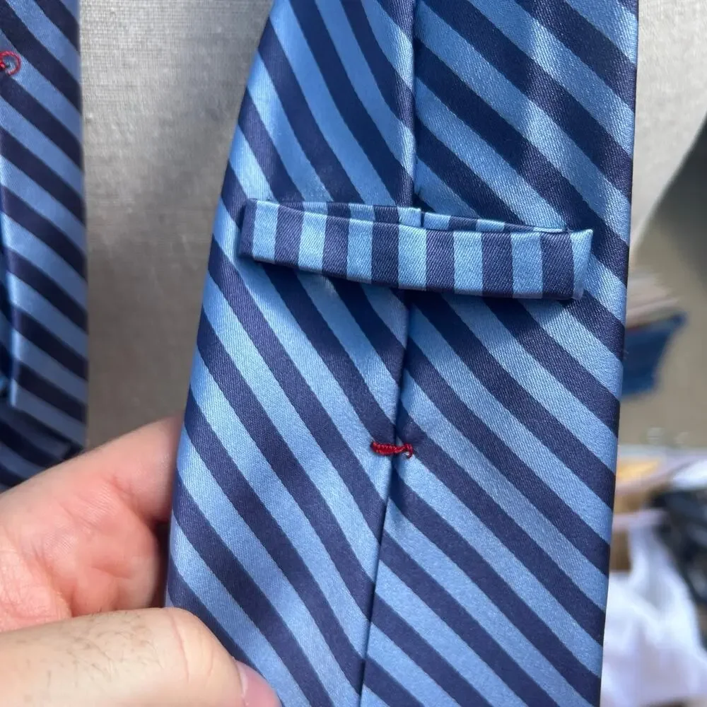 Daniel Cremieux Blue Striped Limited Edition Neck Tie